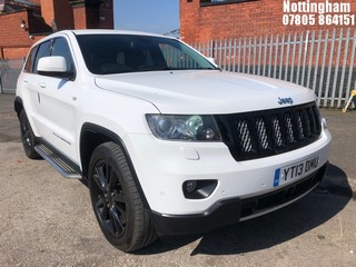 Location: Nottingham - 2013 JEEP GRAND CHEROKEE S-LTD CRD ESTATE REG: YT13DMU, 2987cc DIESEL, 5 SPEED AUTO DIESEL, Former Keepers: 2, Keys: Yes, MOT Expiry date: 25/10/2024