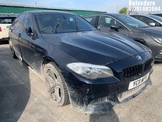 Location: BELVEDERE - 2011 BMW 535D M SPORT AUTO 4 Door Saloon REG: YC11WFV, 2993 Diesel, 8 Speed Auto Diesel, Former Keepers: 5, Keys: No, MOT: Expiry date30.08.2025