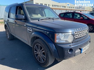 Location: Belvedere - 2010 LAND ROVER DISCOVERY HSE TDV6 AUTO ESTATE REG: HV60ONG, 2993cc DIESEL, 6 SPEED AUTO DIESEL, Former Keepers: 1, Keys: Yes, MOT Expiry date: 16/01/2026