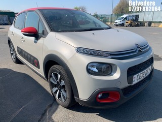 Location: Belvedere - 2018 CITROEN C3 FLAIR PURETECH 5 Door Hatchback REG: CE18DFY, Keys: No, MOT Expiry date: 04/01/2025, 1200 Petrol, 5 Speed Manual Petrol, Former Keepers: 3