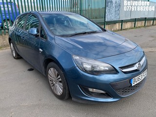 Location: Belvedere - 2013 VAUXHALL ASTRA ENERGY 5 Door Hatchback REG: BU63FCO, Keys: No, MOT Expiry date: 30/09/2025, 1598 Petrol, 5 Speed Manual Petrol, Former Keepers: 6