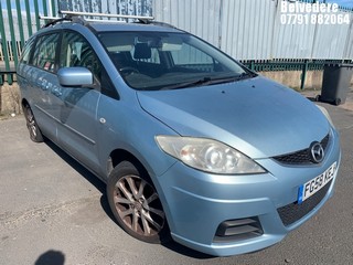 Location: Belvedere - 2008 MAZDA 5 TS2 MPV REG: FG58KEJ, Keys: No, MOT Expiry date: 28/02/2025, 1798 Petrol, 5 Speed Manual Petrol, Former Keepers: 5
