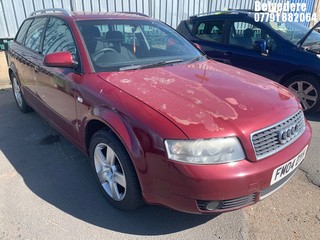 Location: Belvedere - 2004 AUDI A4 TDI SE Estate REG: FM04DYH, Keys: No, MOT Expiry date: 10/07/2025, 1896 Diesel, 6 Speed Manual Diesel, Former Keepers: 4