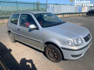 Location: Belvedere - 2000 VOLKSWAGEN POLO E 3 Door Hatchback REG: W919YKN, Keys: No, MOT Expiry date: 28/11/2024, 1000 Petrol, 5 Speed Manual Petrol, Former Keepers: 5