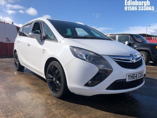 Location: Edinburgh - 2014 VAUXHALL ZAFIRA TOURER SRI CDTI AU MPV REG: YH64CUG, 1956cc DIESEL, 6 SPEED AUTO DIESEL, Former Keepers: 4, Keys: Yes, MOT Expiry date: 15/09/2025