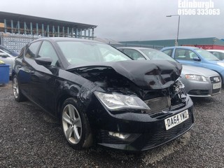 Location: Edinburgh - 2015 SEAT LEON FR TSI 5 Door Hatchback REG: DA64YWD, Keys: No, MOT Expiry date: 10/04/2025, 1395 Petrol, 6 Speed Manual Petrol, Former Keepers: 2