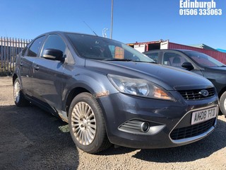Location: Edinburgh - 2008 FORD FOCUS TITANIUM TD 115 5 Door Hatchback REG: AK08TTD, Keys: No, MOT Expiry date: 24/10/2024, 1753 Diesel, 5 Speed Manual Diesel, Former Keepers: 11