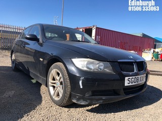 Location: Edinburgh - 2008 BMW 318I SE 4 Door Saloon REG: SG08XXP, Keys: No, MOT Expiry date: 27/09/2024, 1995 Petrol, 6 Speed Manual Petrol, Former Keepers: 5