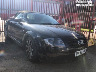 Location: Edinburgh - 2003 AUDI TT QUATTRO (225 BHP) Convertible REG: DA52FXZ, Keys: No, MOT Expiry date: 14/03/2025, 1781 Petrol, 6 Speed Manual Petrol, Former Keepers: 4