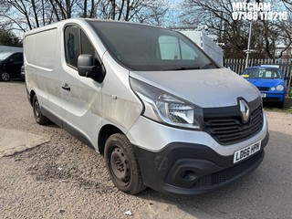 Location: MITCHAM - 2016 RENAULT TRAFIC SL27 BUSINESS DCI Panel Van REG: LD66HPN, 1598 Diesel, 6 Speed Manual Diesel, Former Keepers: 2, Keys: No, MOT: Expiry date10/10/2025