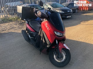 Location: Mitcham - 2021 YAMAHA GPD125-A NMAX 125 ABS Motorcycle REG: PF70DFV, Keys: No, MOT Expiry date: 02/07/2025, 125 Petrol, Automatic, Former Keepers: 4