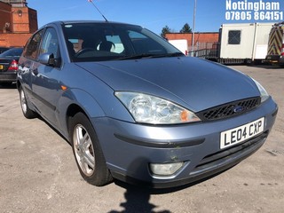 Location: Nottingham - 2004 FORD FOCUS ZETEC AUTO 5 Door Hatchback REG: LE04CXP, Keys: No, MOT Expiry date: 26/09/2024, 1596 Petrol, 4 Speed Auto Petrol, Former Keepers: 7