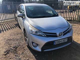 Location: Peterborough - 2014 TOYOTA VERSO TREND D-4D MPV REG: EO64XGT, 1598cc DIESEL, 6 SPEED MANUAL DIESEL, Former Keepers: 2, Keys: Yes, MOT Expiry date: 26/06/2025