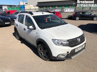Location: Brentwood - 2017 DACIA SANDERO STEPWAY AMBIANCE 5 Door Hatchback REG: FL17GMY, Keys: No, MOT Expiry date: 04/04/2024, 898 Petrol, 5 Speed Manual Petrol, Former Keepers: 2