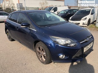 Location: Brentwood - 2012 FORD FOCUS ZETEC 105 5 Door Hatchback REG: CE62DGX, Keys: No, MOT Expiry date: 06/05/2025, 1596 Petrol, 5 Speed Manual Petrol, Former Keepers: 4