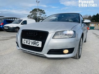 Location: Plymouth - 2012  AUDI  A3 SPORT TDI 	Convertible  REG: CV12HRG, 1598cc Diesel , 5 Speed Manual Diesel, Former Keepers: 8, Keys: Yes, MOT Expiry date: 26/03/2025