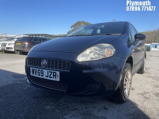 Location: PLYMOUTH - 2009 FIAT GRANDE PUNTO ACTIVE 77 3 DOOR HATCHBACK REG: WV59JZR, 1368cc PETROL, 5 SPEED MANUAL PETROL, Former Keepers: 2, Keys: No, MOT: Expiry date16/10/2025