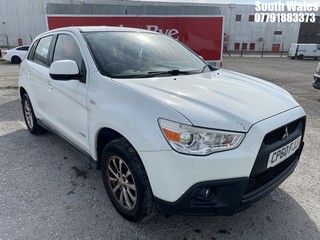 Location: South Wales - 2010 MITSUBISHI ASX 2 CLEAR TEC 5 DOOR HATCHBACK REG: CP60FJJ, 1590cc PETROL, 5 SPEED MANUAL PETROL, Former Keepers: 4, Keys: Yes, MOT Expiry date: 04/04/2025
