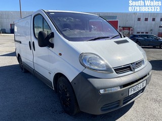 Location: South Wales - 2006 VAUXHALL VIVARO 2900 DI SWB Panel Van REG: FN06LRE, Keys: No, MOT Expiry date: 12/11/2024, 1870 Diesel, 5 Speed Manual Diesel, Former Keepers: 6