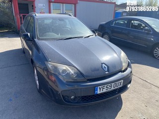 Location: Hull - 2009 RENAULT LAGUNA TOMTOM EDN DCI 110 Estate REG: YF59OUX, Keys: No, MOT Expiry date: 03/01/2024, 1461 Diesel, 6 Speed Manual Diesel, Former Keepers: 6