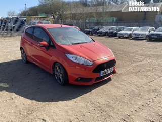 Location: Leeds - 2013 FORD FIESTA ST-2 TURBO 3 Door Hatchback REG: GK63FCG, Keys: No, MOT Expiry date: 13-09-2024, 1596 Petrol, 6 Speed Manual Petrol, Former Keepers: 4