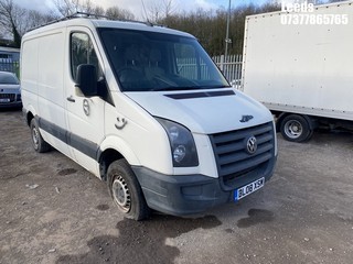 Location: Leeds - 2008 VOLKSWAGEN CRAFTER CR35 88 TDI SWB Panel Van REG: BL08XSM, Keys: No, MOT Expiry date: 07-07-2024, 2461 Diesel, 6 Speed Manual Diesel, Former Keepers: 7