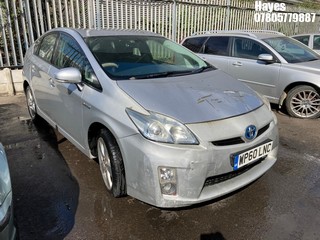 Location:  Hayes - 2010 TOYOTA PRIUS T SPIRIT VVT-I CVT 5 Door Hatchback REG: WP60LNC, Keys: No, MOT Expiry date: 28/09/2024, 1797 Hybrid Electric, Variable 1 Speed Auto Petrol/E, Former Keepers: 8