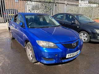 Location:  Hayes - 2006 MAZDA 3 TS D 4 Door Saloon REG: YR56UAK, Keys: No, MOT Expiry date: 31/10/2025, 1560 Diesel, 5 Speed Manual Diesel, Former Keepers: 7