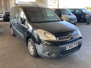 Location:  Hayes - 2013 CITROEN BERLINGO 625 ENTERPRISE H Panel Van REG: CK62ZYR, Keys: No, MOT Expiry date: 06/02/2026, 1560 Diesel, 5 Speed Manual Diesel, Former Keepers: 3