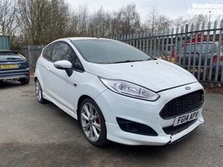 Location: Manchester - 2014 FORD FIESTA ZETEC S 3 Door Hatchback REG: FG14APV, 998 Petrol, 5 Speed Manual Petrol, Former Keepers: 5, Keys: No, MOT Expiry date: 24/01/2025