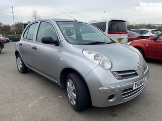 Location: Manchester - 2006 NISSAN MICRA INITIA 5 Door Hatchback REG: YD56KLS, 1240 Petrol, 5 Speed Manual Petrol, Former Keepers: 4, Keys: No, MOT Expiry date: 30/01/2025