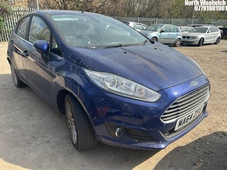 Location: North Woolwich - 2014 FORD FIESTA TITANIUM 5 Door Hatchback REG: MA64ZFE, Keys: No, MOT Expiry date: 23/06/2025, 998 Petrol, 5 Speed Manual Petrol, Former Keepers: 7