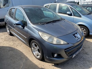 Location: North Woolwich - 2011 PEUGEOT 207 SPORT AUTO 5 Door Hatchback REG: PK11MWF, Keys: No, MOT Expiry date: 09/06/2025, 1598 Petrol, 4 Speed Auto Petrol, Former Keepers: 13