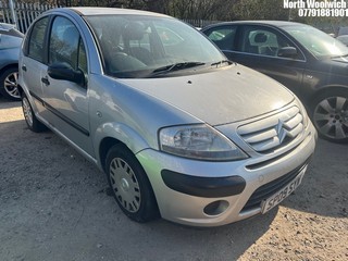 Location: North Woolwich - 2009 CITROEN C3 VT 5 Door Hatchback REG: SP09SYW, Keys: No, MOT Expiry date: 24/05/2024, 1124 Petrol, 5 Speed Manual Petrol, Former Keepers: 6