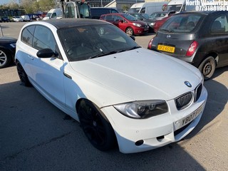 Location: North Woolwich - 2007 BMW 118I SE 3 Door Hatchback REG: YB07FVW, Keys: No, MOT Expiry date: 16/02/2025, 1995 Petrol, 6 Speed Manual Petrol, Former Keepers: 8