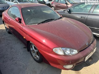 Location: North Woolwich - 1998 HYUNDAI COUPE Coupe REG: S7MML, Keys: No, MOT Expiry date: 18/08/2023, 1975 Petrol, 5 Speed Manual Petrol, Former Keepers: 4