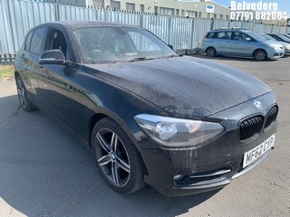Location: BELVEDERE - 2012 BMW 116I SPORT TURBO AUTO 5 DOOR HATCHBACK REG: MF62CYP, 1598cc PETROL, 8 SPEED AUTO PETROL, Former Keepers: 1, Keys: Yes, MOT: Expiry date03/03/2026