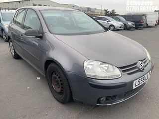 Location: BELVEDERE - 2006 VOLKSWAGEN GOLF S 80 5 Door Hatchback REG: LS56LLT, 1390 Petrol, 5 Speed Manual Petrol, Former Keepers: 2, Keys: No, MOT: Expiry date02/06/2025
