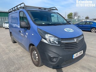 Location: Belvedere - 2015 VAUXHALL  VIVARO 2700 CDTI Panel Van REG: LX15XMR, 1598cc Diesel , 6 Speed Manual Diesel, Former Keepers: 0, Keys: Yes, MOT Expiry date: 24/03/2025