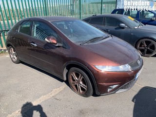 Location: Belvedere - 2011 HONDA CIVIC SE I-VTEC S-A 5 Door Hatchback REG: GJ11VZV, Keys: No, MOT Expiry date: 24.10.2024, 1339 Petrol, 6 Speed Semi Auto Petrol, Former Keepers: 4