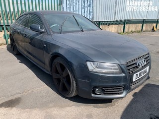 Location: Belvedere - 2010 AUDI A5 SLINE TFSI QUATTRO S-A 5 Door Hatchback REG: DJ10WAL, Keys: No, MOT Expiry date: 03/01/2025, 1984 Petrol, 7 Speed S-Auto Petrol, Former Keepers: 13