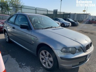 Location: Belvedere - 2004 BMW 318 TI SE COMPACT AUTO 3 Door Hatchback REG: LN54VBG, Keys: No, MOT Expiry date: 19/12/2024, 1995 Petrol, 5 Speed Auto Petrol, Former Keepers: 8