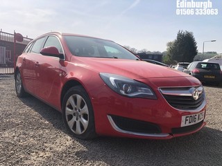 Location: Edinburgh - 2016 VAUXHALL INSIGNIA TECHLINE CDTI EC Estate REG: FD16WZS, Keys: No, MOT Expiry date: 06/07/2024, 1956 Diesel, 6 Speed Manual Diesel, Former Keepers: 4