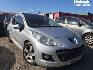 Location: Edinburgh - 2012 PEUGEOT 207 ALLURE SW HDI 92 Estate REG: KW12DUY, Keys: No, MOT Expiry date: 16/06/2024, 1560 Diesel, 5 Speed Manual Diesel, Former Keepers: 6
