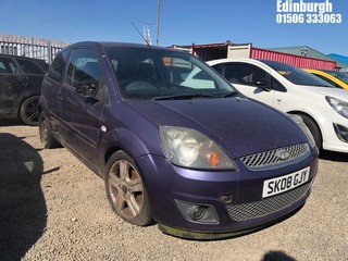 Location: Edinburgh - 2008 FORD FIESTA ZETEC CLIMATE 3 Door Hatchback REG: SK08GJY, Keys: No, MOT Expiry date: 05/10/2023, 1242 Petrol, 5 Speed Manual Petrol, Former Keepers: 10