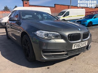 Location: Nottingham - 2013 BMW 520D SE AUTO 4 Door Saloon REG: FV63KYE, Keys: No, MOT Expiry date: 09/12/2024, 1995 Diesel, 8 Speed Auto Diesel, Former Keepers: 9