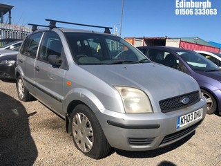 Location: Edinburgh - 2003 FORD FUSION 2 16V 5 Door Hatchback REG: KH03DHU, Keys: No, MOT Expiry date: 30/05/2025, 1596 Petrol, 5 Speed Manual Petrol, Former Keepers: 8
