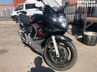 Location: Nottingham - 2008 SUZUKI GSX 650 FK8 Motorcycle REG: YG08YVH, Keys: No, MOT Expiry date: 23/08/2023, 644 Petrol, Manual, Former Keepers: 6