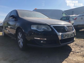 Location: MITCHAM - 2005 VOLKSWAGEN PASSAT SE 4 DOOR SALOON REG: GP55LKC, 1984cc PETROL, 6 SPEED MANUAL PETROL, Former Keepers: 5, Keys: No, MOT: Expiry date14/03/2025