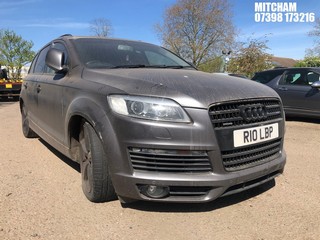Location: Mitcham - 2006 AUDI Q7 SE QUATTRO TDI Estate REG: R10LBP, Keys: No, MOT Expiry date: 05/12/2024, 2967 Diesel, 6 Speed Auto Diesel, Former Keepers: 10